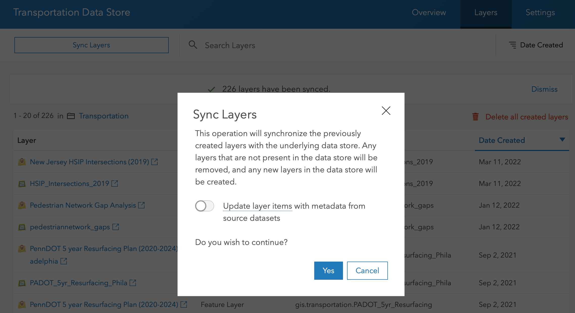 ArcGIS Portal - DVRPC Enterprise GIS